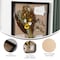 Flash Furniture Peyton 18x24 Shadow Box Display Case with Linen Liner, 8 Push Pins and Solid Pine Wood Frame in Black HMHD-23M012YBN-BLK-1824-GG - alternate 3